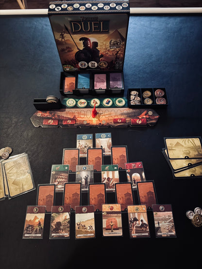 7 Wonders Duel + Expansions - Organizational Insert | Geekery Designs