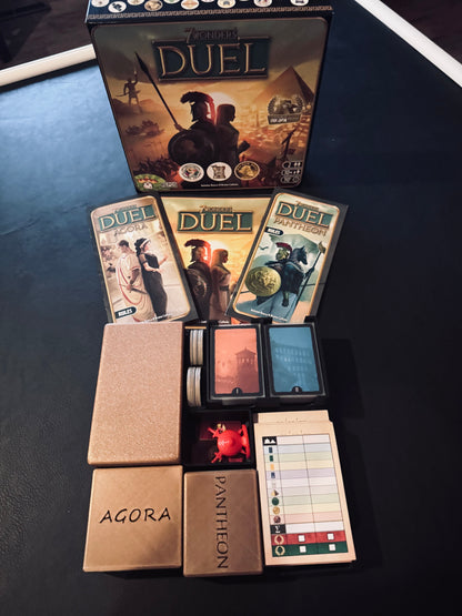 7 Wonders Duel + Expansions - Organizational Insert | Geekery Designs