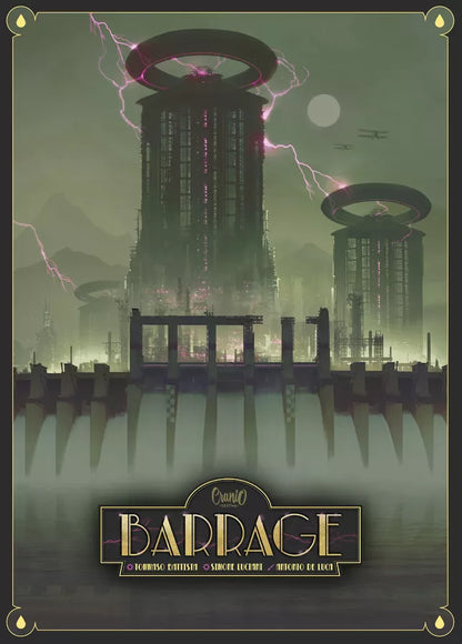 Barrage + Leeghwater Expansion - Organizational Insert | Geekery Designs