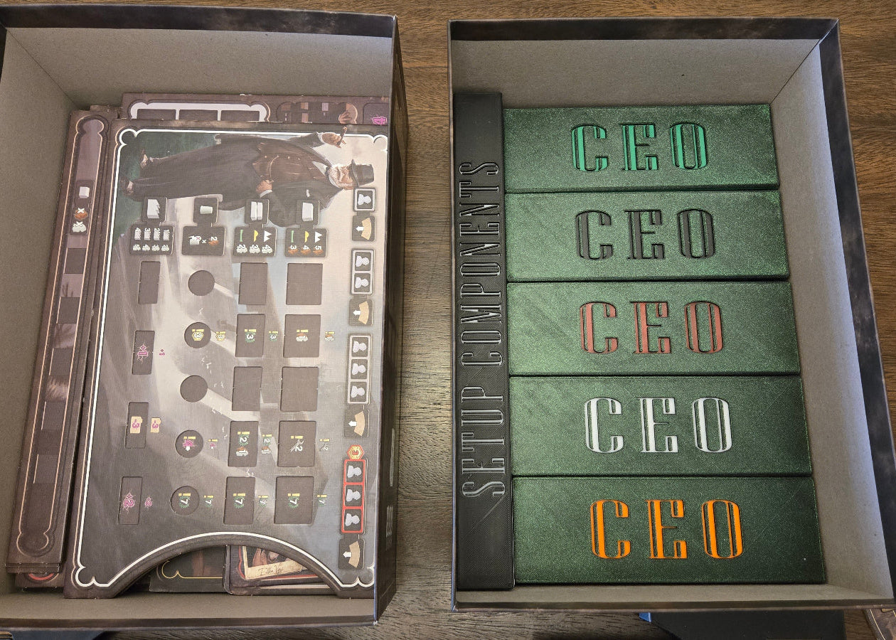 Player trays in the box