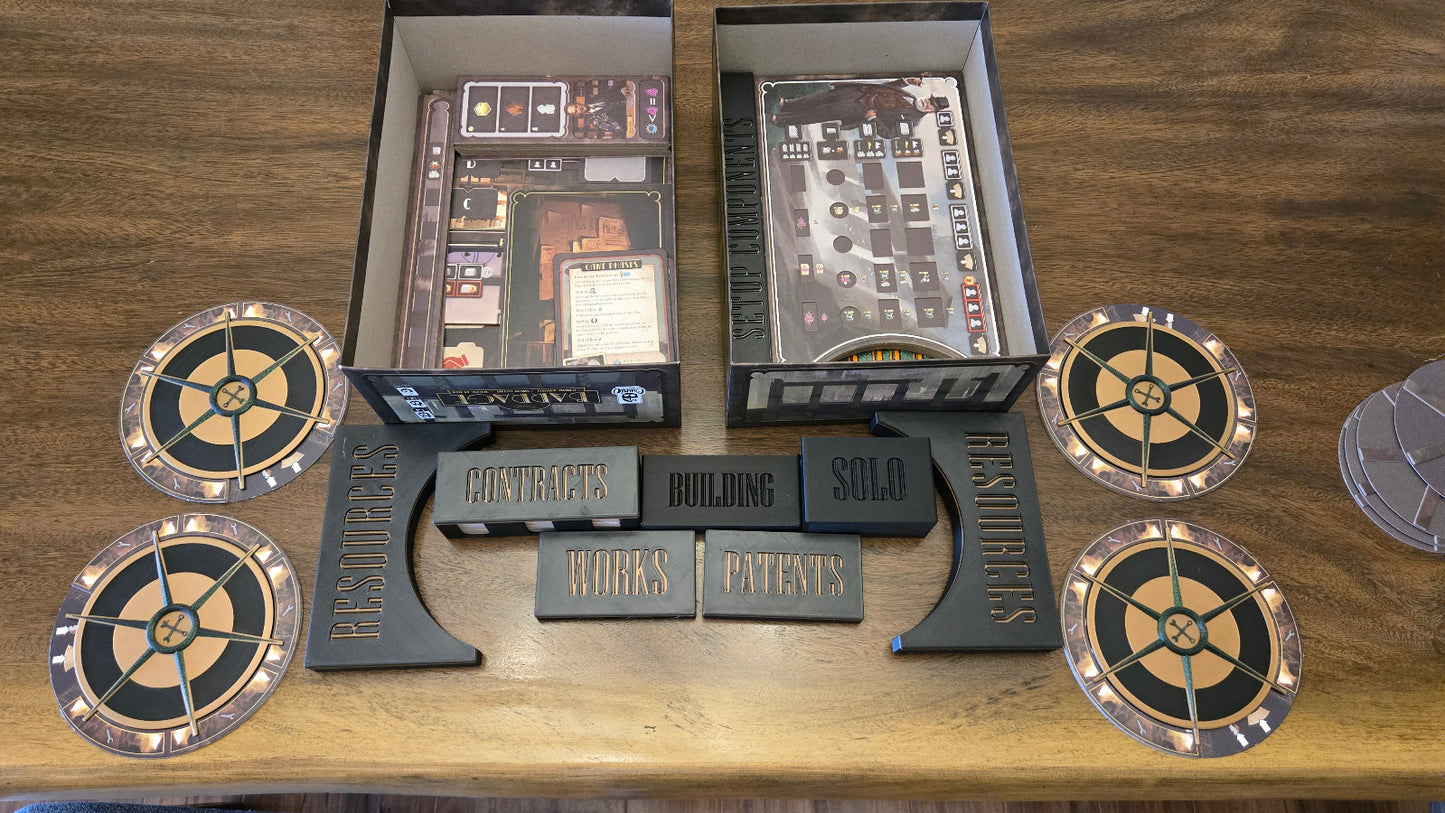 Resource and other trays with wheels