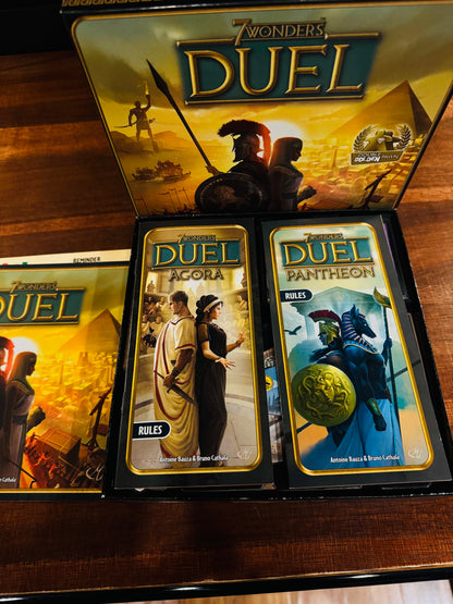 7 Wonders Duel + Expansions - Organizational Insert | Geekery Designs