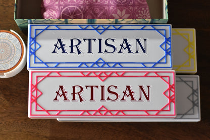 Azul: Stained Glass of Sintra - Organizational Insert | Geekery Designs