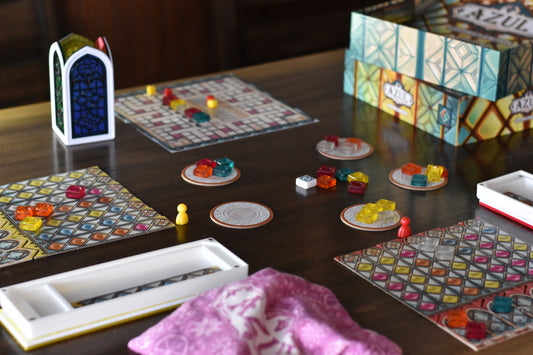 Azul: Stained Glass of Sintra - Organizational Insert | Geekery Designs