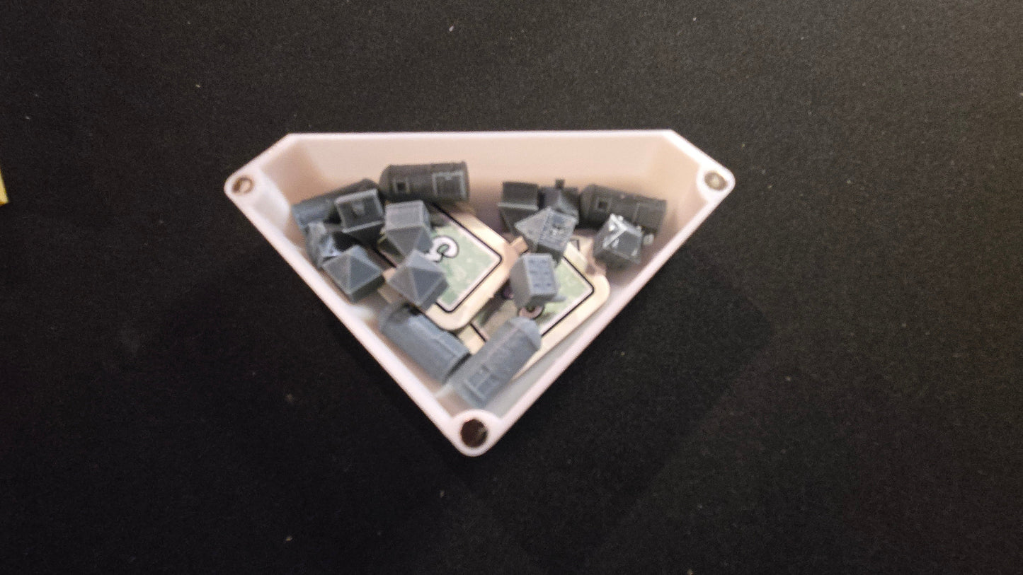 Electronic component on a black background