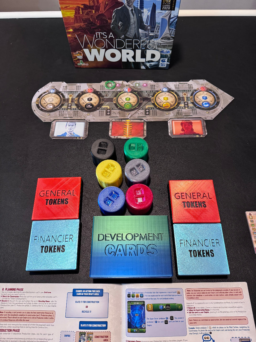 All components on the table