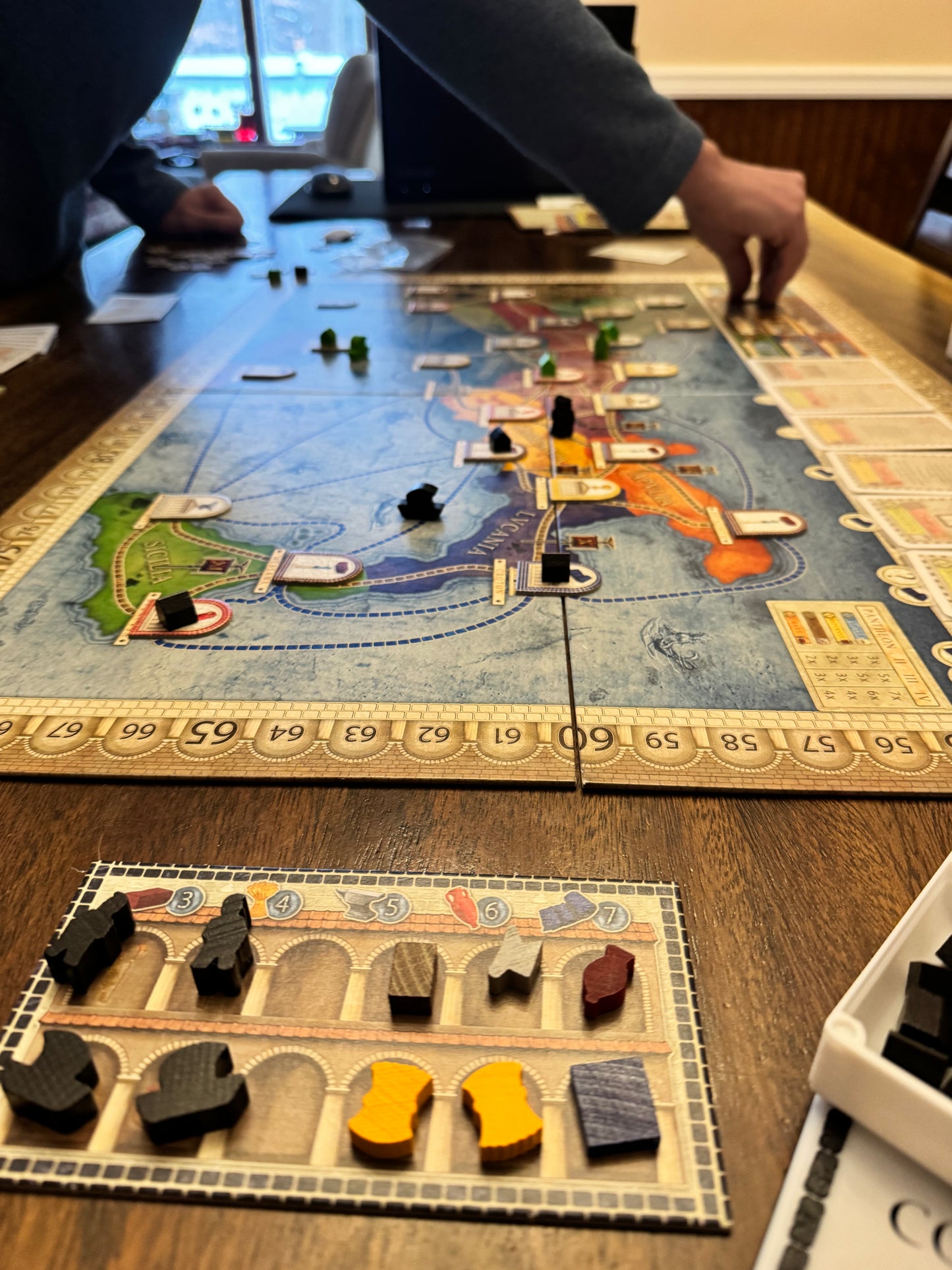 Concordia Insert/ Organization supports Salsa Exp. and Solo Play (game not included)