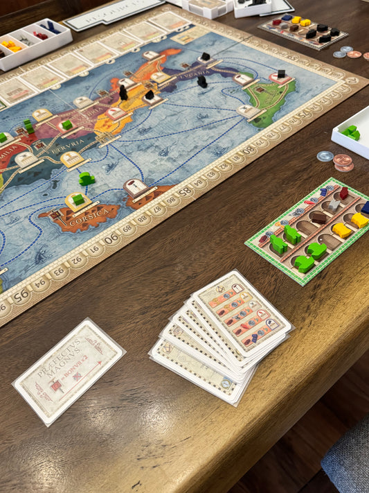 Concordia Insert/ Organization supports Salsa Exp. and Solo Play (game not included)