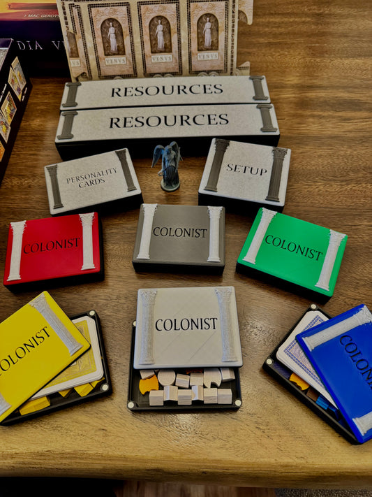 Concordia Venus Organizational Insert supports Solitaria (game not included)