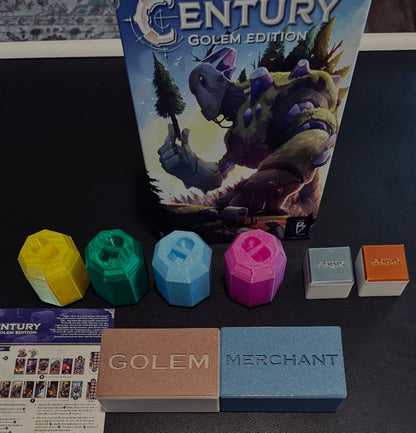 Components on table