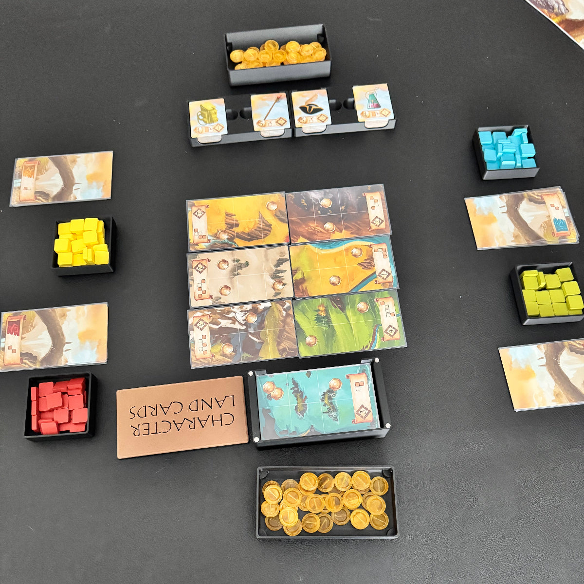 Table setup for play