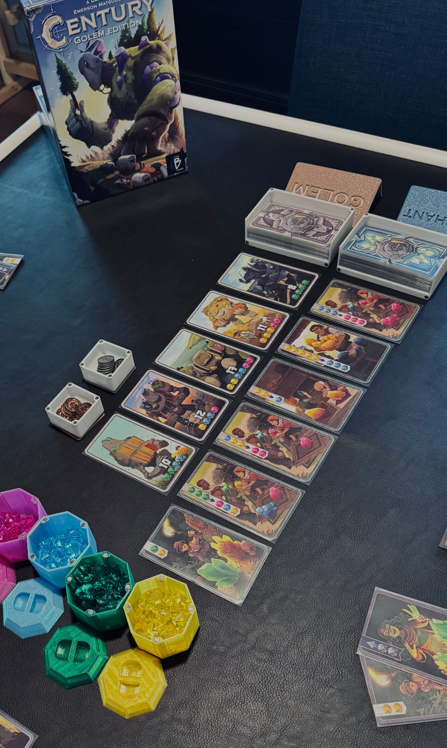 Table setup for play